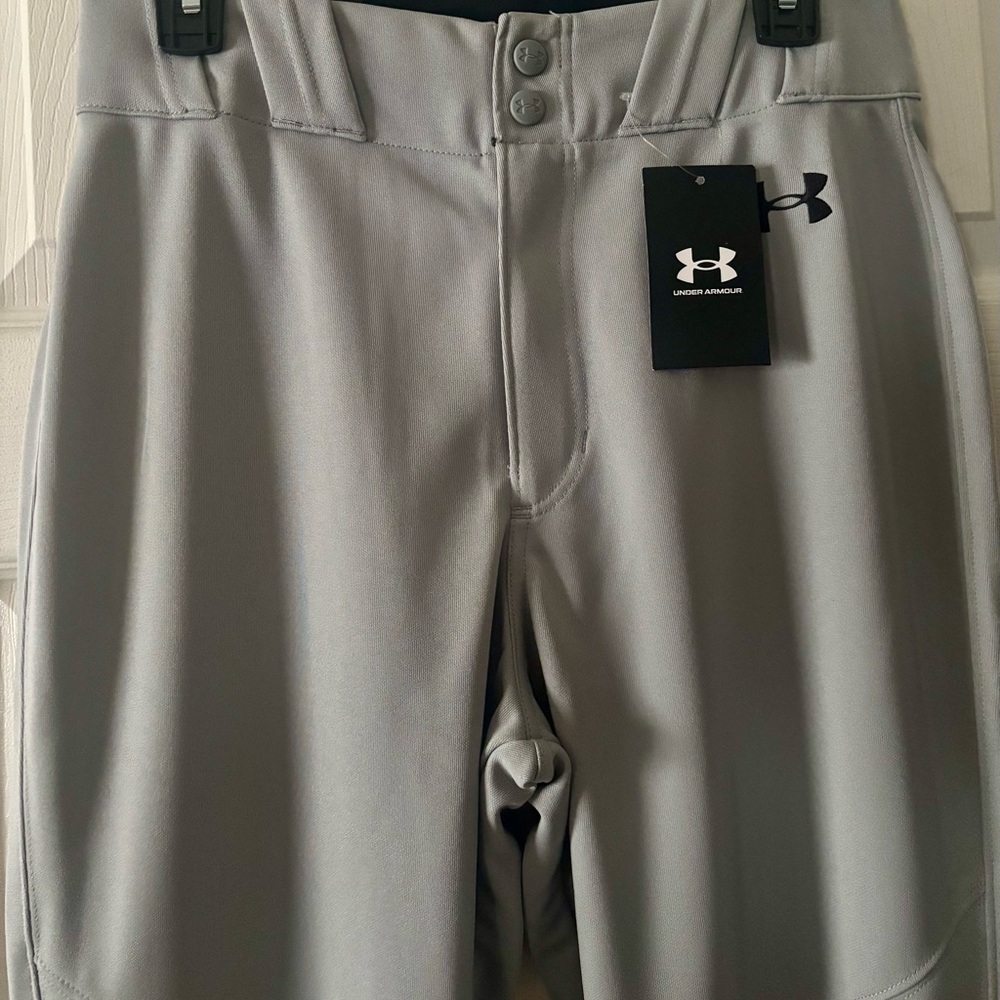 New With Tags: Under Armour Gray Utility Baseball Pants